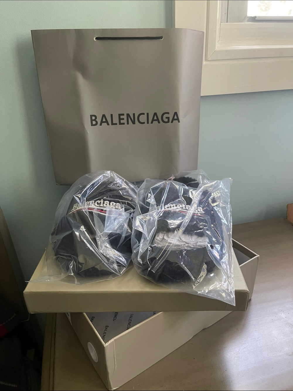 Balenciaga Black slides